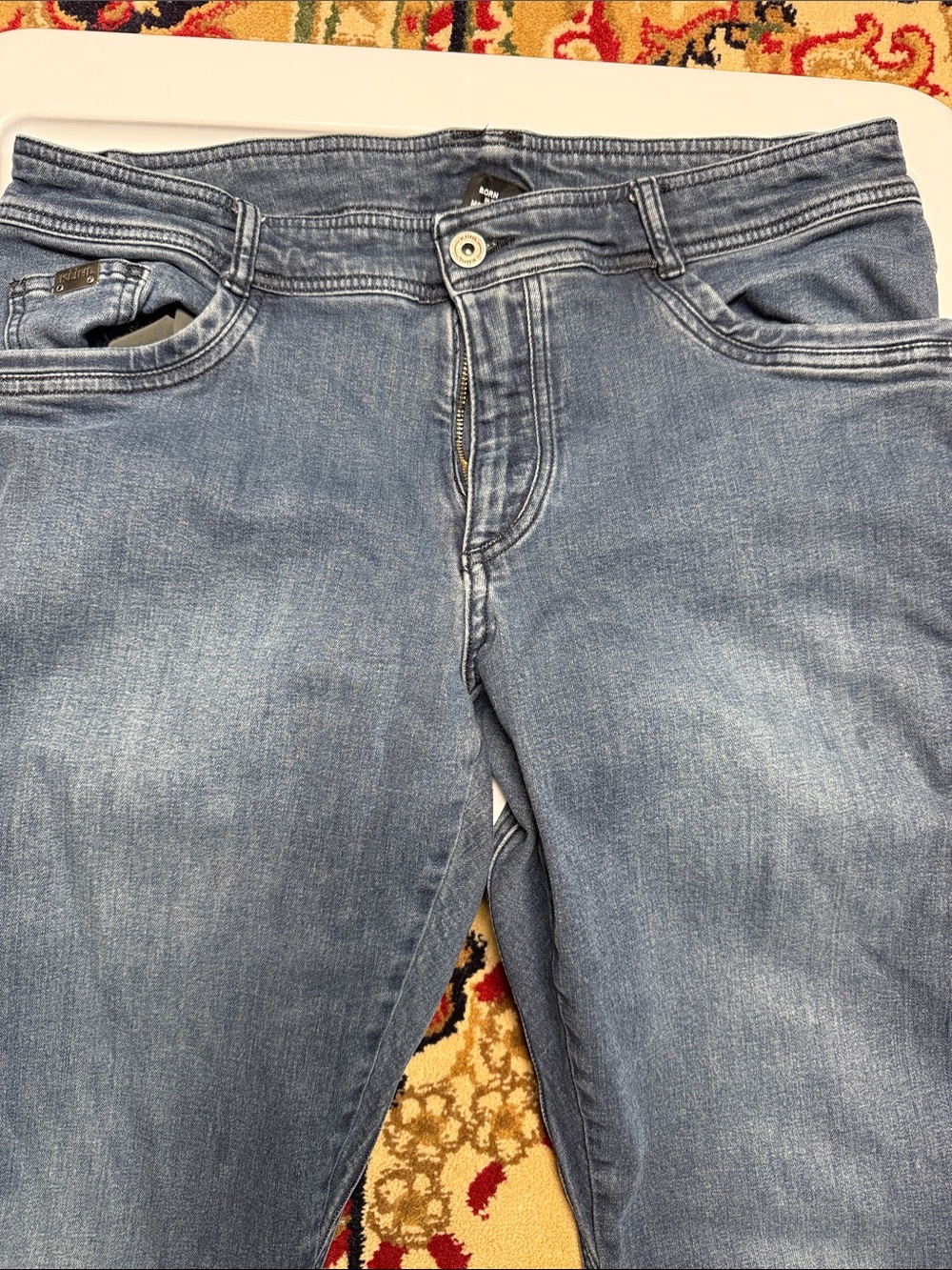 Kuhl Men's Relaxed Washed Blue Jeans